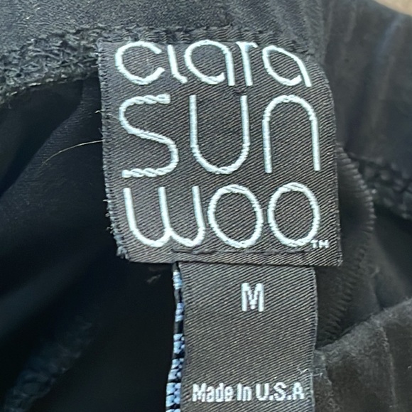 EUC Black Summer Pants | Clara Sun Woo | perfect corporate pull on pants - Picture 5 of 6